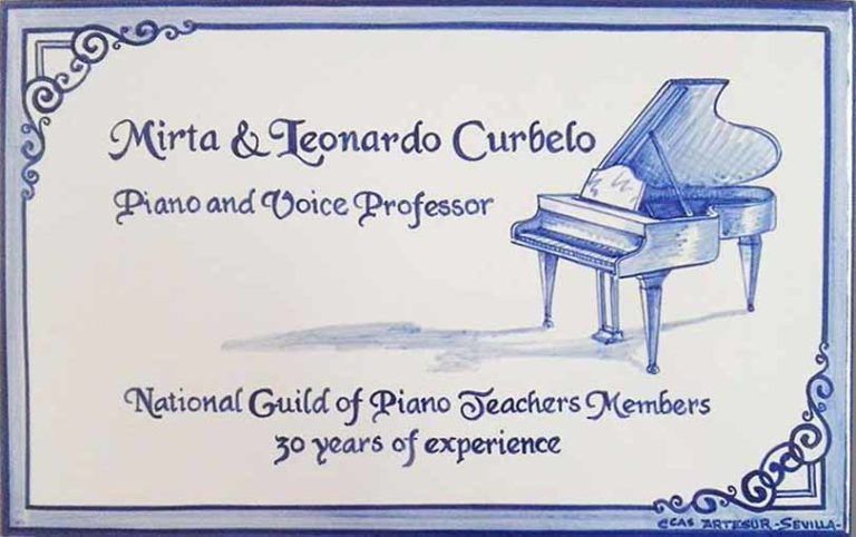 Azulejos sevillanos artesanos pintados a mano - Cerámicas Artesur - Conmemorativos - 14