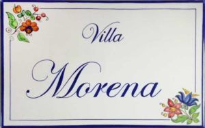 Azulejos artesanos pintados a mano en el estilo sevillano - Artesur - Azulejos para casas - Villa Morena - 618-B
