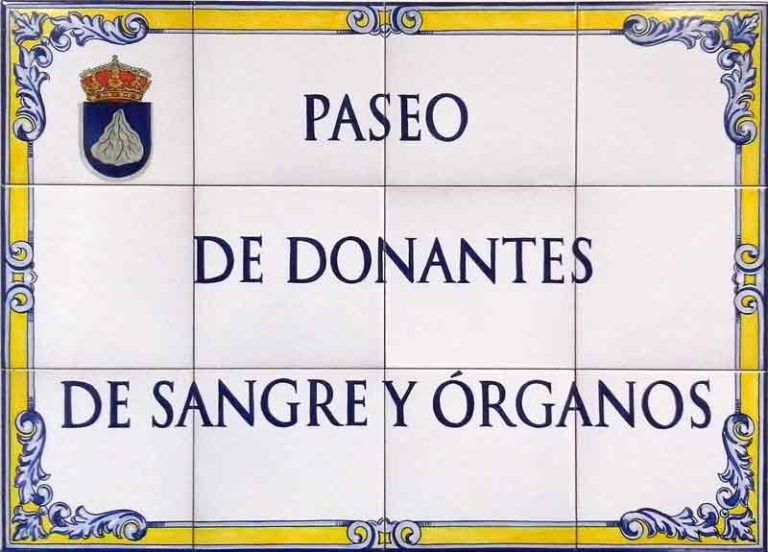 Azulejos sevillanos artesanos pintados a mano - Cerámicas Artesur - Donantes de órganos