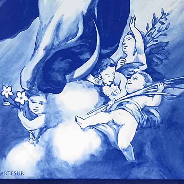 Inmaculada Concepción en tonos azules - Imagen 3